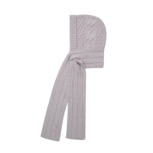 DIAMOND CABLE BALACLAVA 長頸巾連拉克拉法帽